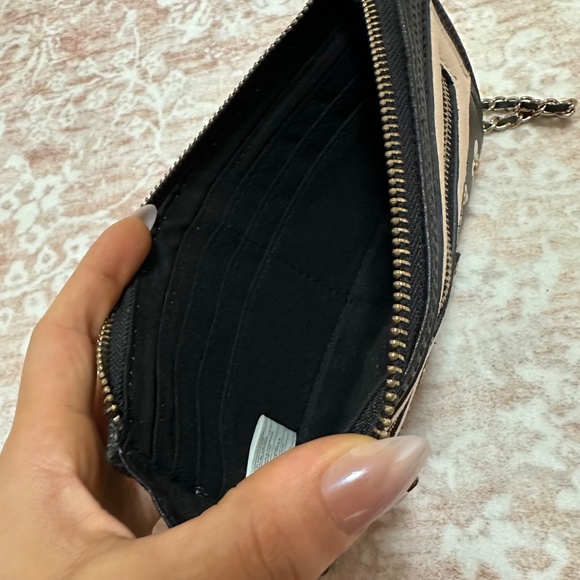 KENSIE Floral Golden Studded Wristlet Wallet - Picture 5 of 11